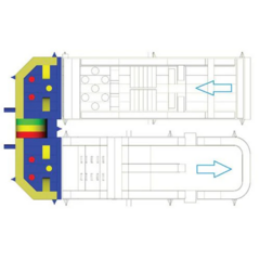 76' Extreme Rush There And  Back Obstacle Course 