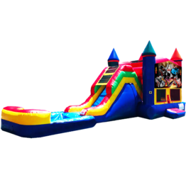 Race Cars Super Combo pool  6-in-1 DRY SLIDE