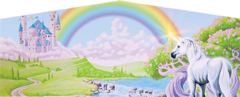 Rainbow unicorn Panel 