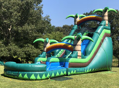 18ft Tropical Slide With Pool