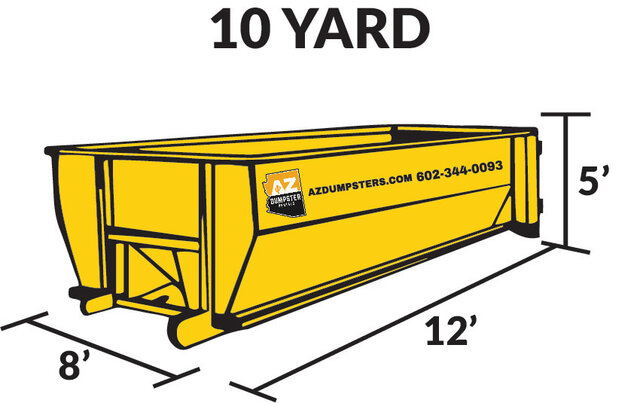 10 Yard- *Concrete, Dirt ONLY