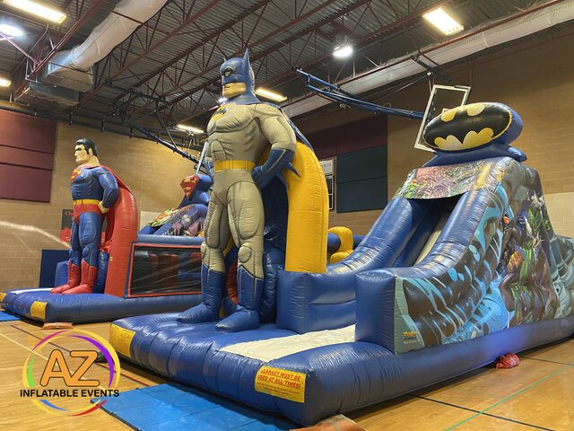 Superman vs Batman Obstacle Course Rental Mesa, AZ 
