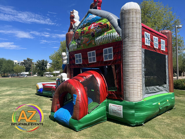 Farm Bounce House Rental by AZ Inflatable Events