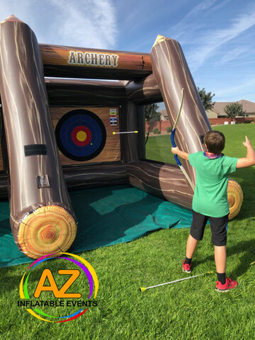 Inflatable Double Archery Game Rental AZ Inflatable Events 