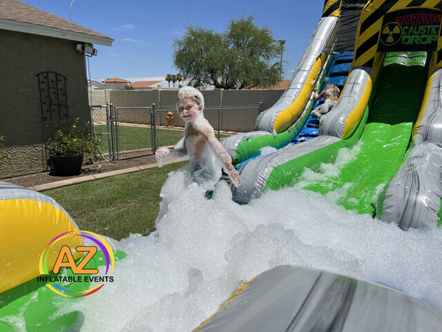 Foam Water Slide Rental Scottsdale AZ 