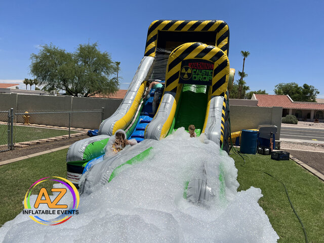 Foam Water Slide Rental Gilbert AZ 