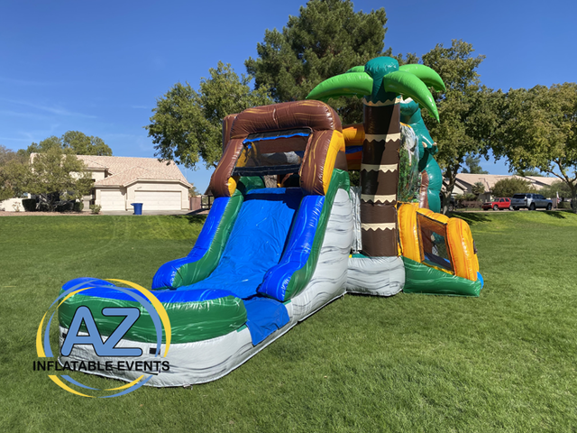 dinosaur slip and slide