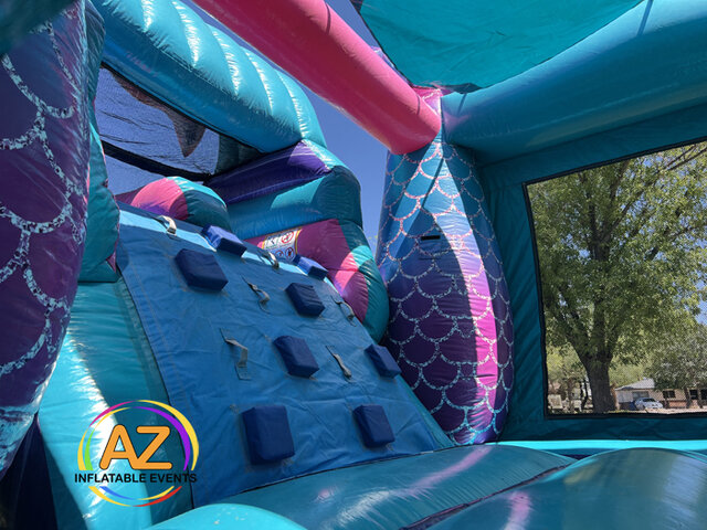 Mermaid Bounce House Rental by AZ Inflatable Events