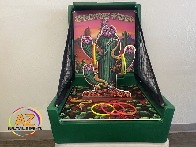 Cactus Toss Carnival Game 