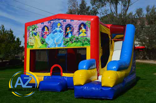 Disney Princess 7n1 Slide Bounce House Combo