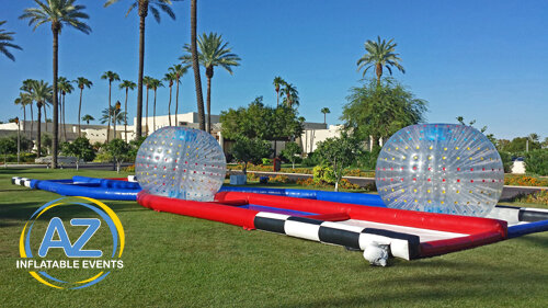 Zorb Balls and Criss Cross Course