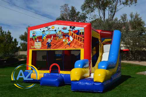 Pirate 7n1 Slide Bounce House Combo