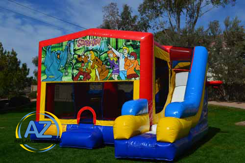 Scooby Doo 7n1 Slide Bounce House Combo