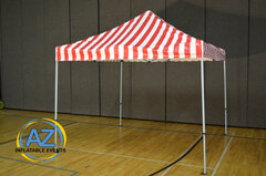 Carnival Tent Red White 10x10