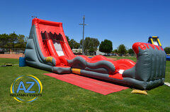Volcano Water Slide with Slip n Slide