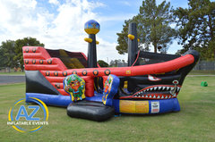 Pirate Ship Bounce House Playland