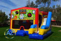 Sports 7n1 Slide Bounce House Combo
