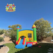  <b> <p style='color: red'>3-in-1 Bounce House Combo with Slide (Dry) </p> <b>