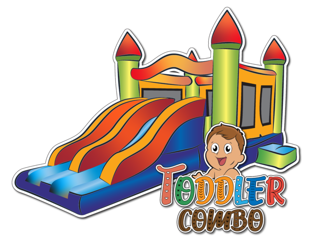 Toddler double slide combo