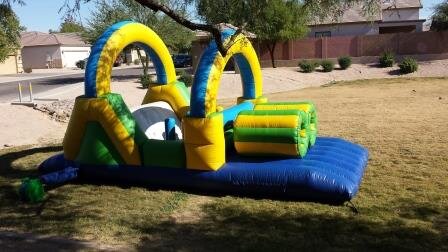 25ft Toddler obstacle course - double lane