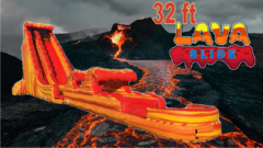 36ft Extreme lava water slide