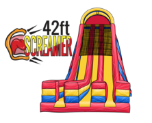The Screamer 40ft dry slide rental