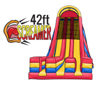 The Screamer 42ft dry slide rental