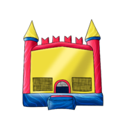 neutral color bounce house rental