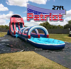 27 Ft tall Patriot - Double lane