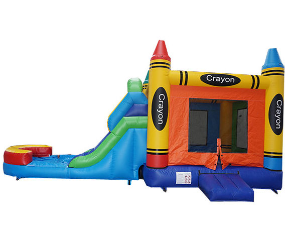 Crayon Combo Water Slide