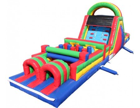 45' Obstacle Dry Slide