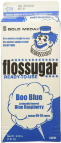 Blue Raspberry Sugar Floss