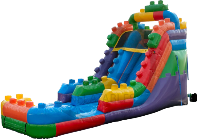 15ft Lego Waterslide
