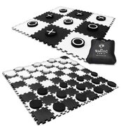 Giant Checkers & Tic Tac Toe Game 4X4