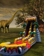 S440-21' T-Rex Dinosaur Slide (WET)