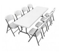 12 Chairs and 2 tables
