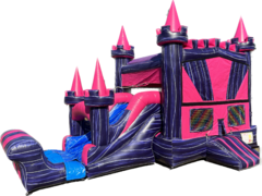 M200-Princess Castle Combo 7ft slide (DRY)