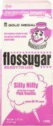 Pink Vanilla Flossugar (50 servings) W/ 50 cotton candy sticks