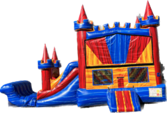 M205-Royal Castle Combo 7ft slide (DRY)