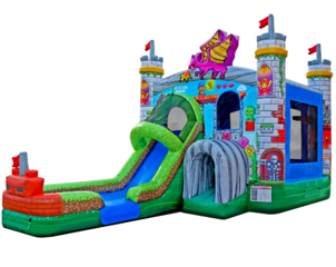 Koopa's Krash Pad Bounce House / Slide Combo