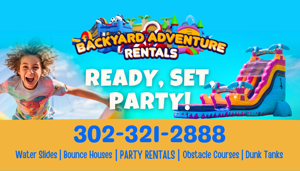 Backyard Adventure Rentals Contact Card