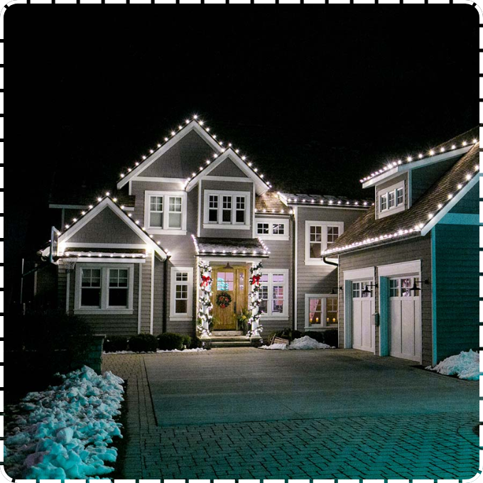 Outdoor Christmas Light Rental in Delaware