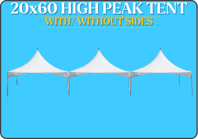 20x60 Premium High Peak Tent
