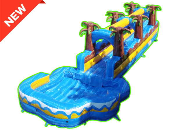 30 Tiki Tidal Slip N Slide Single Lane