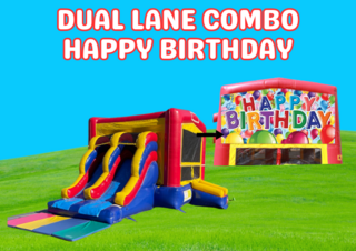 Dual Lane Combo - Happy Birthday