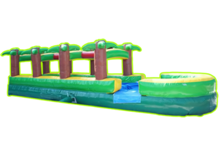 25' Palm Slip N Slide (Single Lane)