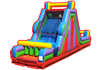 40FT Retro Rock Climb Obstacle Course