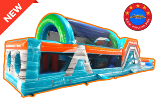 47FT Fiji Falls Obstacle Course (Wet/ Dry)