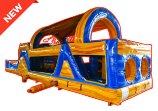 47FT Lava Falls Obstacle Course (Wet/ Dry)