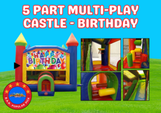 Multi-Play Castle - Happy Birthday